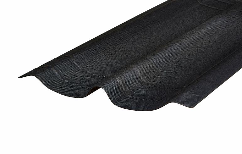 Onduline® bitumen bølgeplater profil 95/38, svart